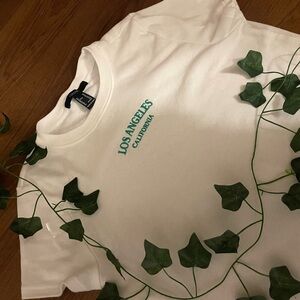 Forever 21 Short-Sleeve White Tee